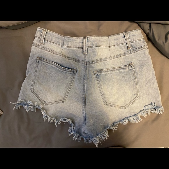 DENIM SHORTS - Picture 2 of 2